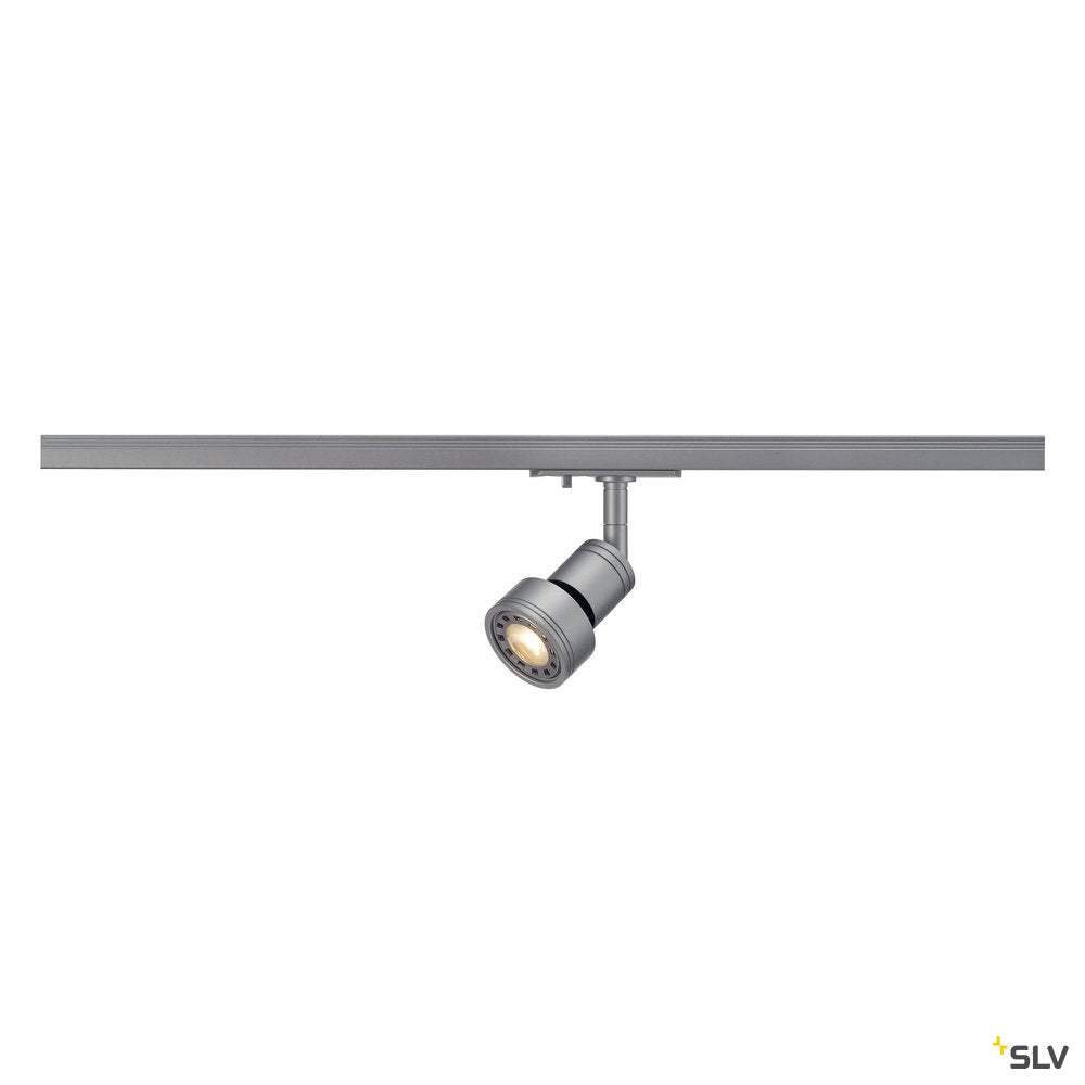 SLV Stromschienenstrahler PURI Leuchtenkopf grau GU10 50W 1P.