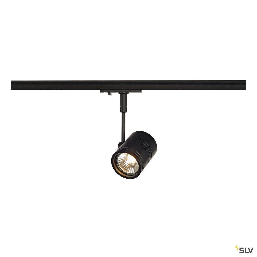 SLV BIMA I Leuchtenkopf, schwarz, GU10, max. 50W, inkl. 1P.-Adapter
