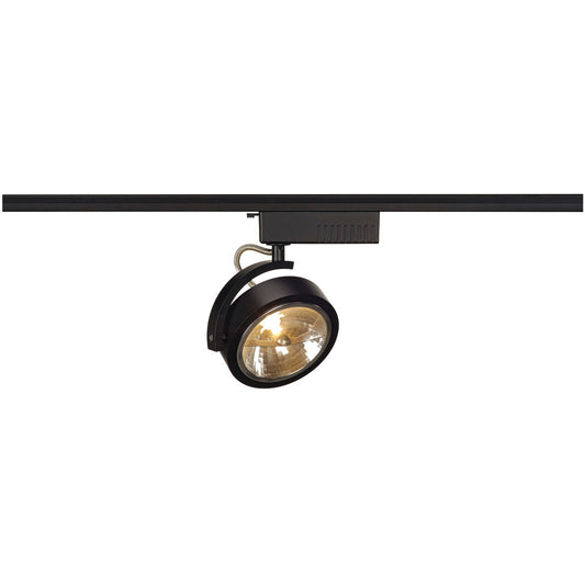 SLV KALU TRACK QRB111 Spot, schwarz, max. 50W, inkl. 1P.- Adapter
