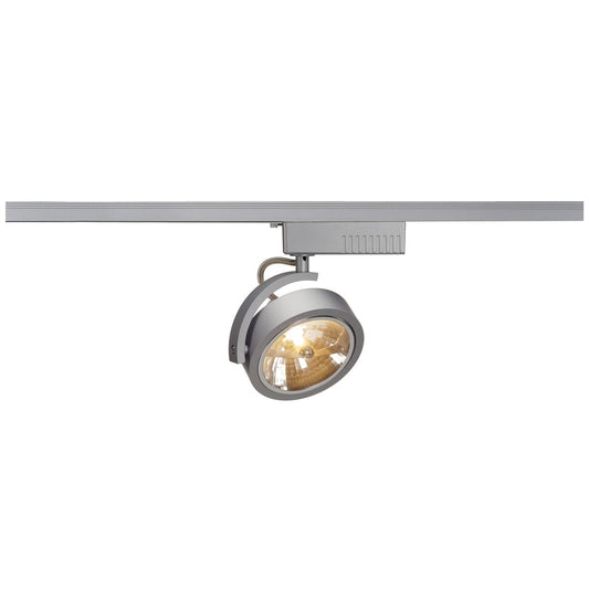 SLV KALU TRACK QRB111 Spot, silbergrau, max. 50W, inkl. 1P.-Adapter
