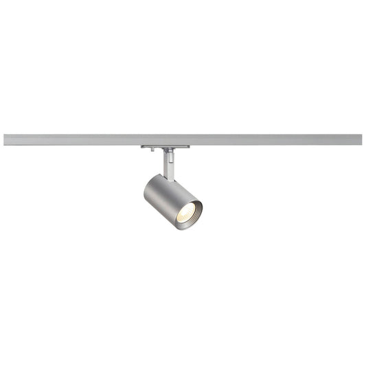 SLV DEBASTO Strahler, silbergrau, 8W, 3000K, inkl. 1P.-Adapter