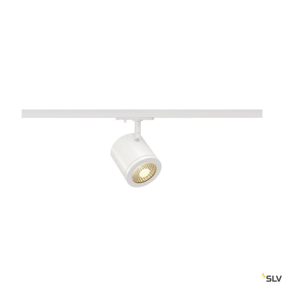 SLV ENOLA_C Spot, rund, weiss, 9W LED, 3000K, 35°, inkl. 1P.-Adapter