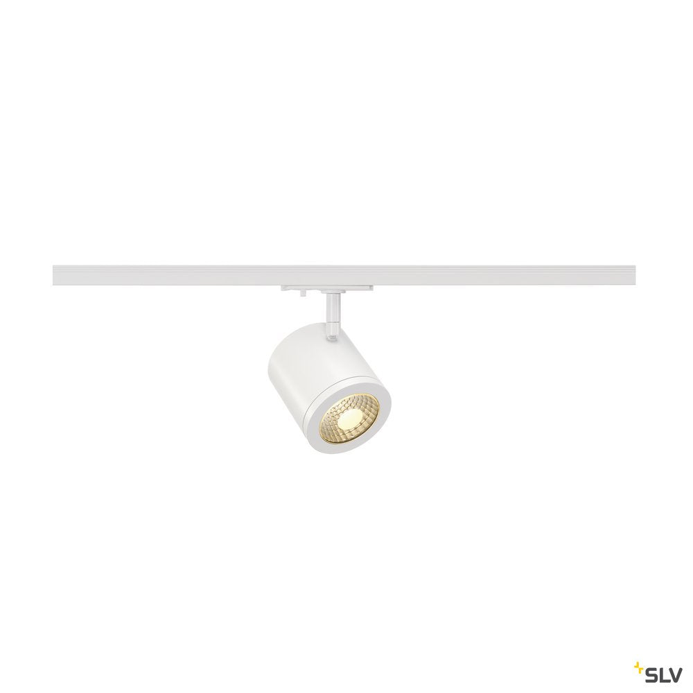 SLV ENOLA_C Spot, rund, weiss, 9W LED, 3000K, 55°, inkl. 1P.-Adapter