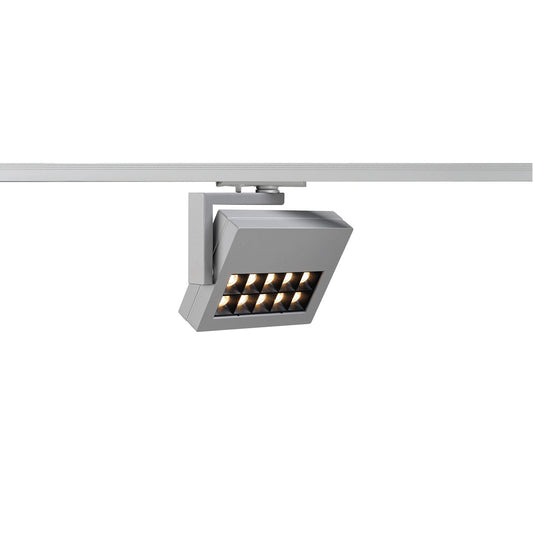 SLV PROFUNO LED Strahler, silber 3000K, 30°, inkl. 1P.-Adapter
