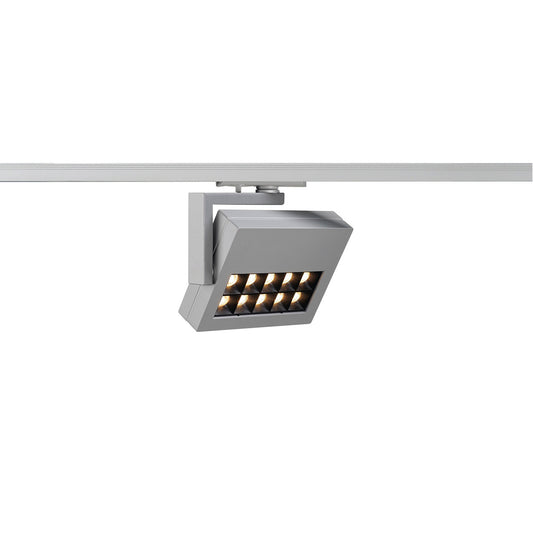 SLV PROFUNO LED Strahler, silber 3000K, 60°, inkl. 1P.-Adapter