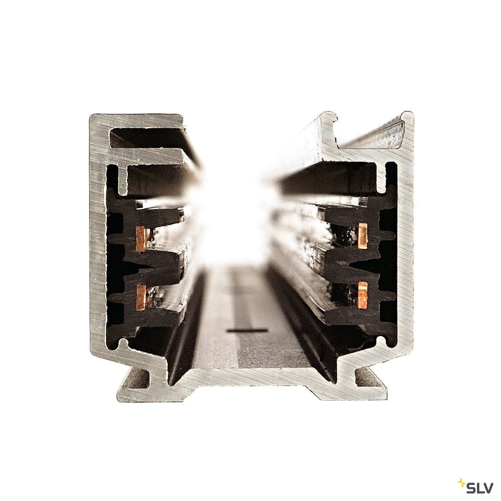 SLV Stromschiene, Schiene EUTRAC 3-Phasen schwarz 1m