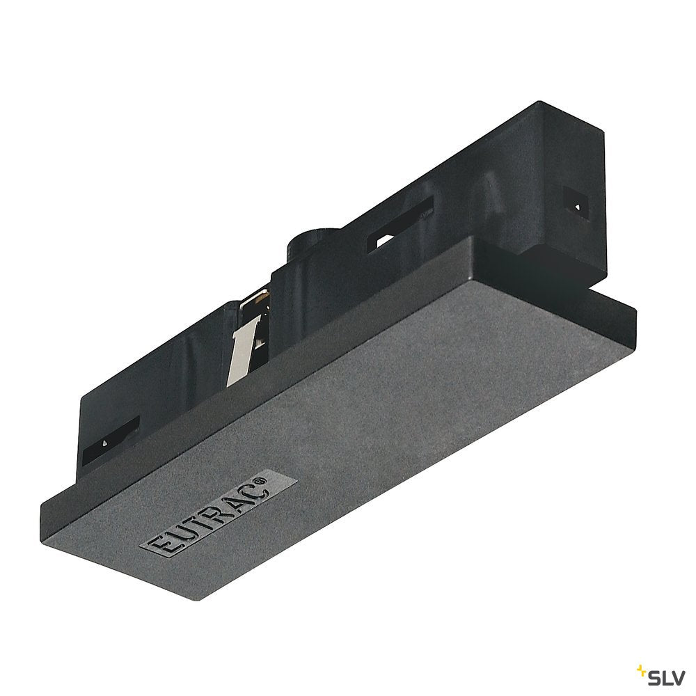 SLV Mitteneinspeisung EUTRAC für 3-Phasenschiene schwarz