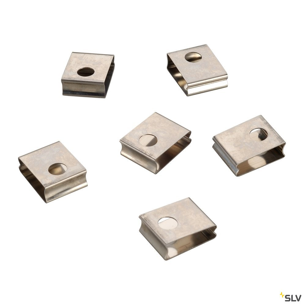SLV EUTRAC Federclip für 3 Phasen Einbauschiene ( 6er Pack )