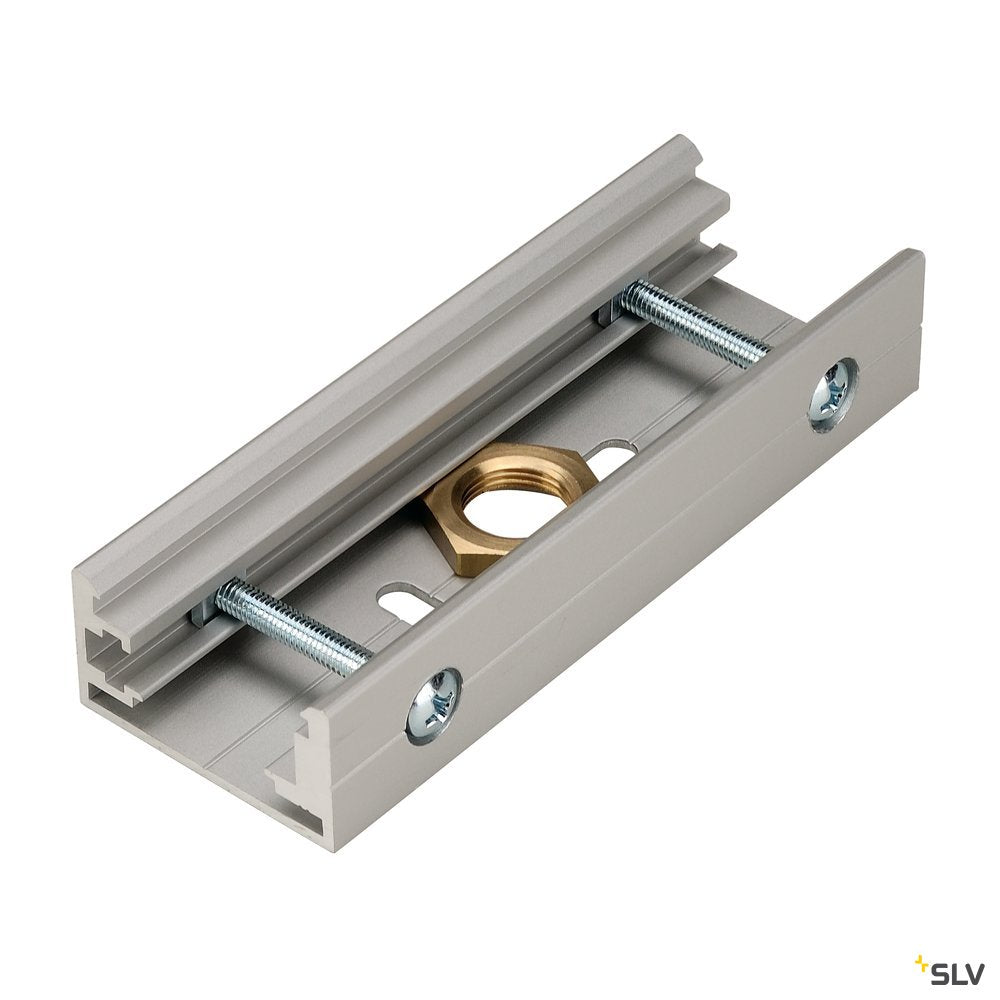 SLV Stoßstellenverbinder EUTRAC f. 3-Phasenschiene grau