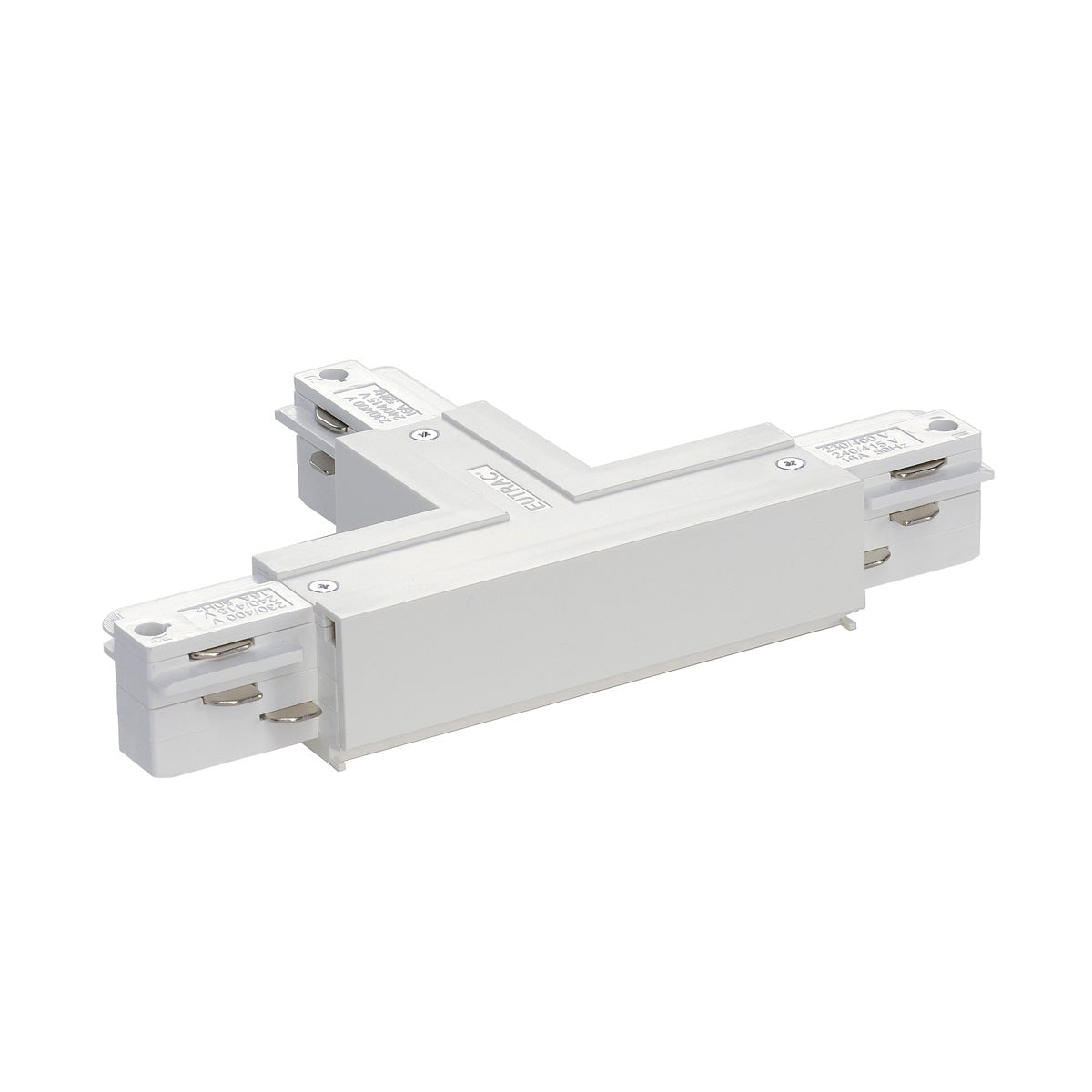 SLV EUTRAC T-Verbinder Erderechts, weiss