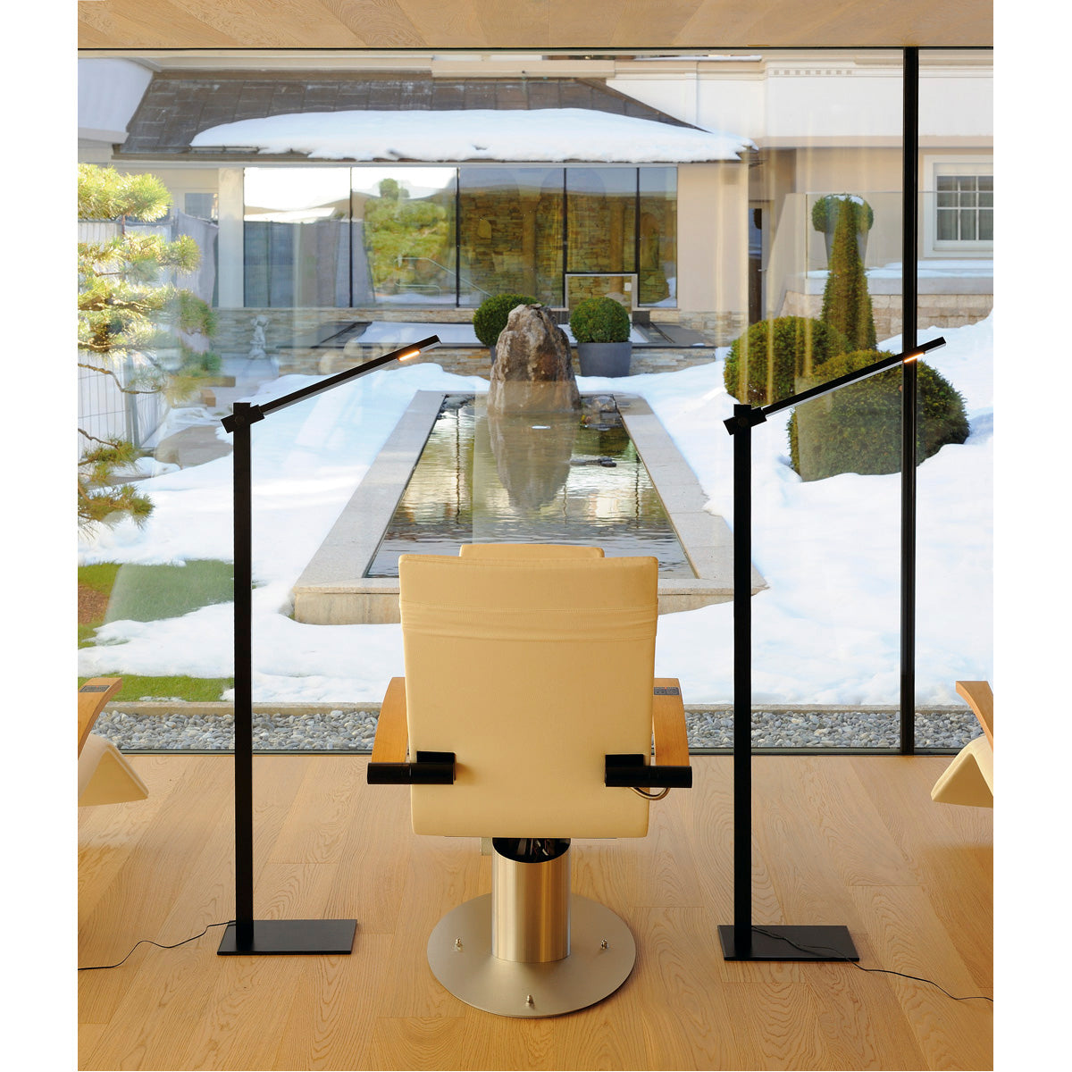 SLV MECANICA Stehleuchte, schwarz, LED, 3000K