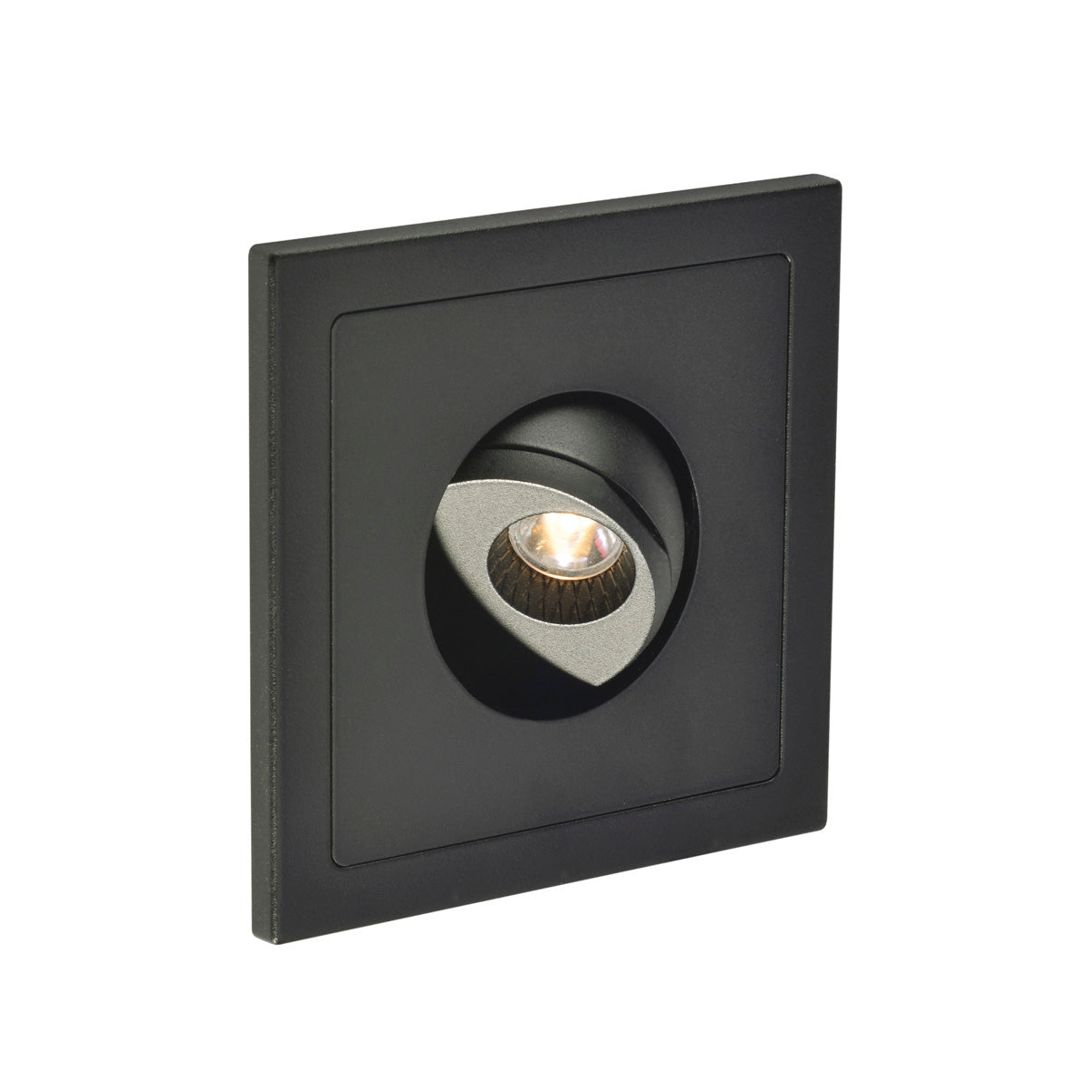 SLV PHO Wandleuchte, mattschwarz, 1W LED, 3000K