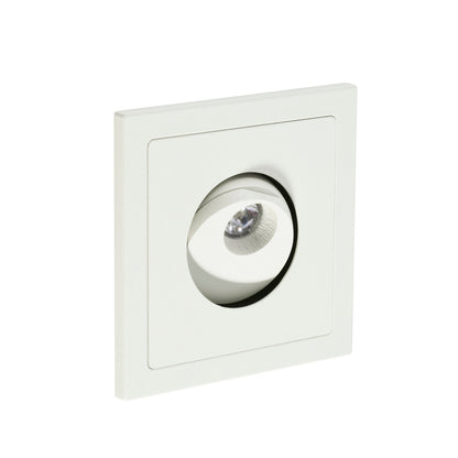 SLV PHO Wandleuchte, mattweiss, 1W LED, 3000K