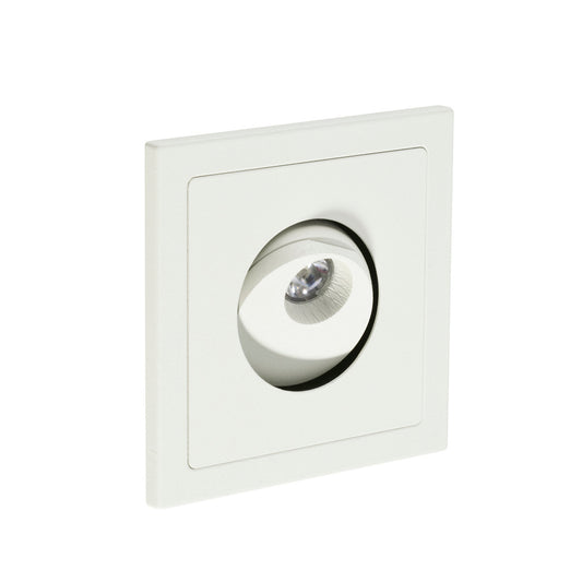 SLV PHO Wandleuchte, mattweiss, 1W LED, 3000K
