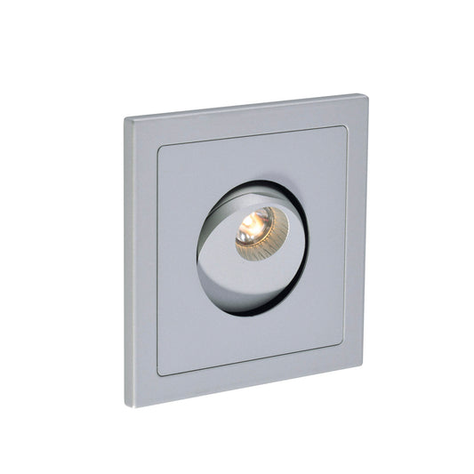 SLV PHO Wandleuchte, silbergrau, 1W LED, 3000K