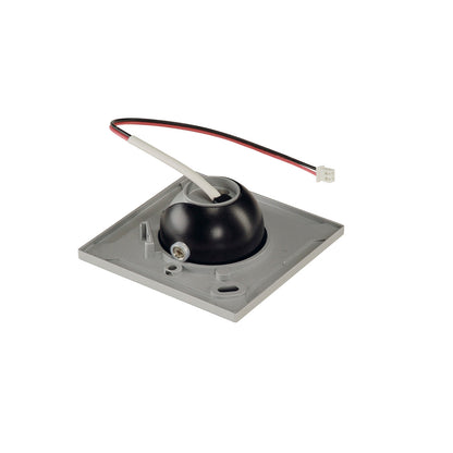 SLV PHO Wandleuchte, silbergrau, 1W LED, 3000K