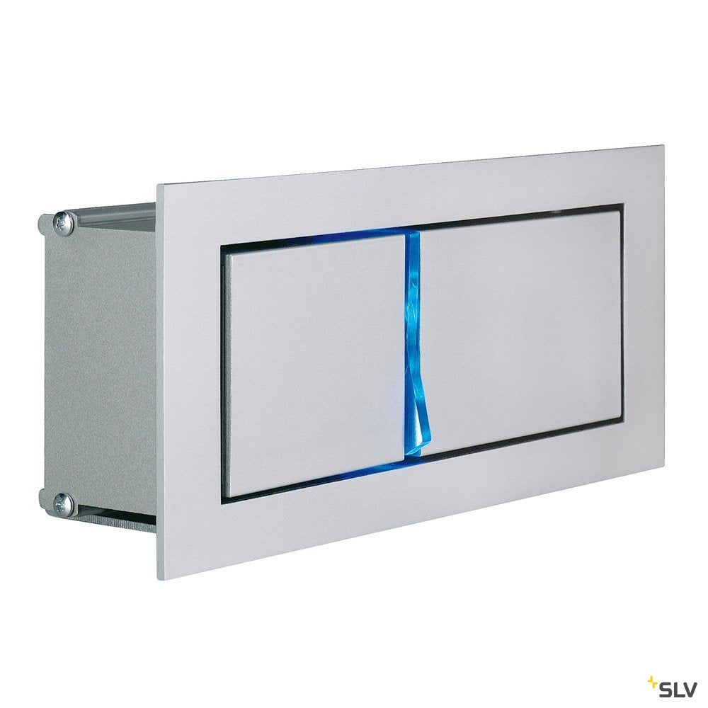 SLV Wandleuchte BEDSIDE LINKS grau 3W LED 3000K