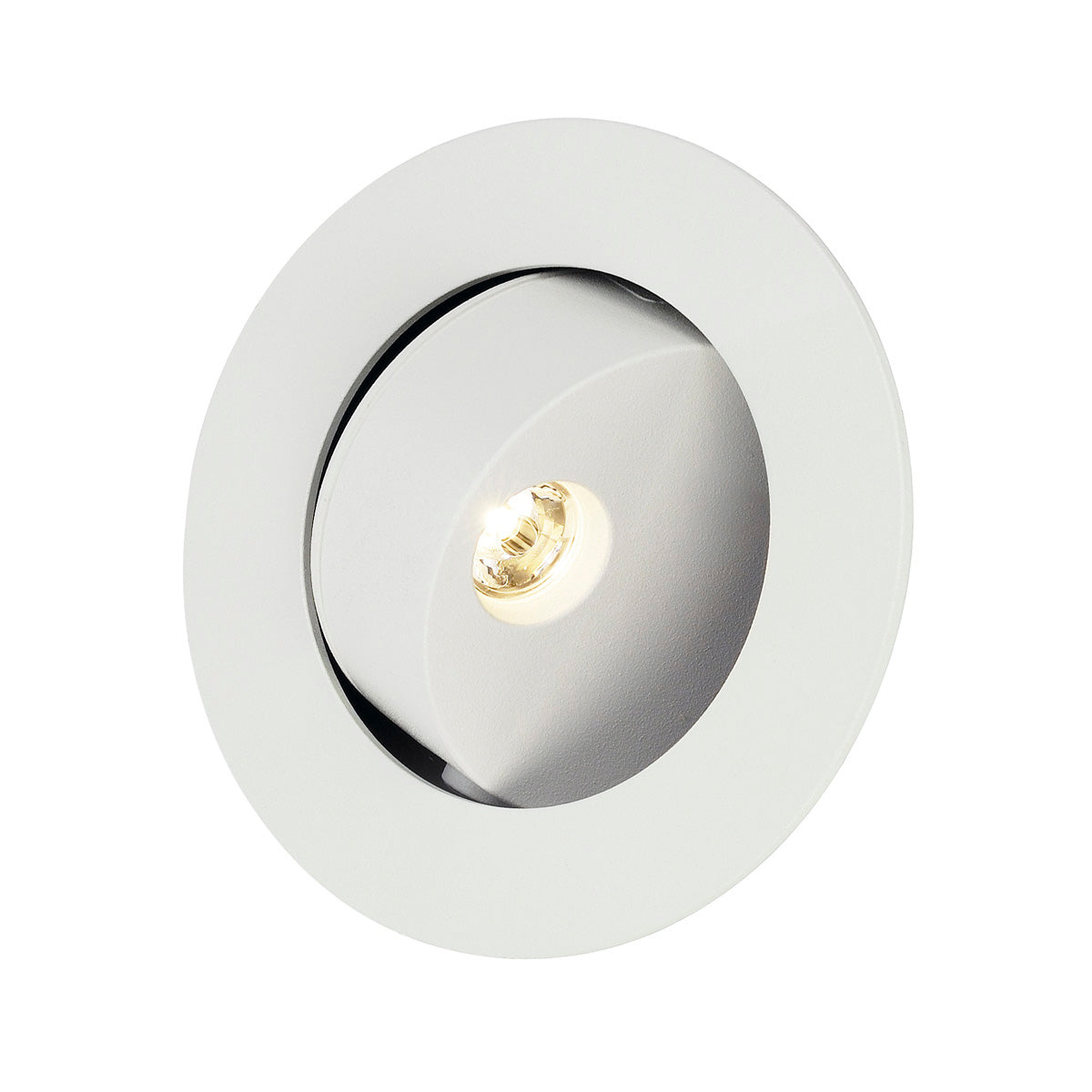 SLV GILALED Wandleuchte, weiss, 3W LED, 3000K, inkl. Positions-LED, warmweiss