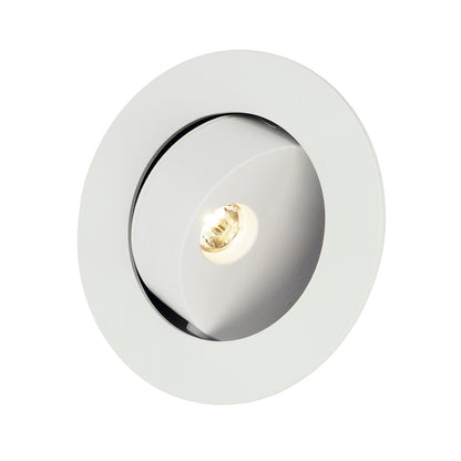 SLV GILALED Wandleuchte, weiss, 3W LED, 3000K, inkl. Positions-LED, warmweiss