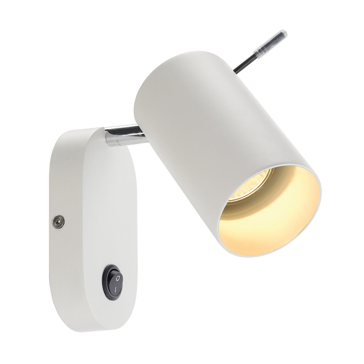 SLV ASTO TUBE Wandleuchte, weiss,1xGU10, max. 75W