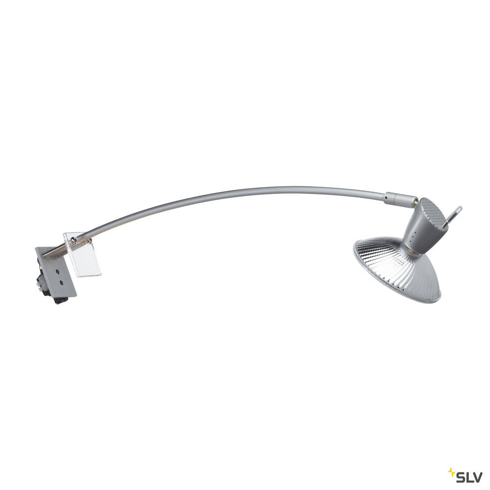 SLV FILI Displayleuchte, silber- grau, GU10, max. 75W, mit Klemme