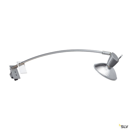 SLV FILI Displayleuchte, silber- grau, GU10, max. 75W, mit Klemme