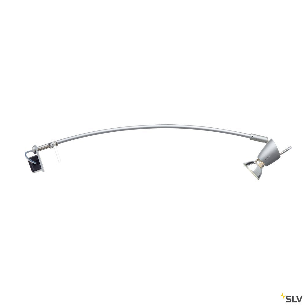 SLV FILI Displayleuchte, silber- grau, GU10, max. 75W, mit Klemme