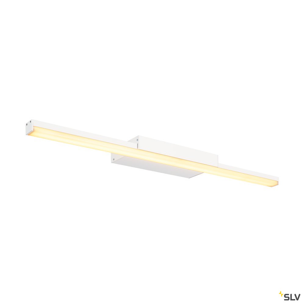 SLV GLENOS Spiegelleuchte, weiß LED,3000K