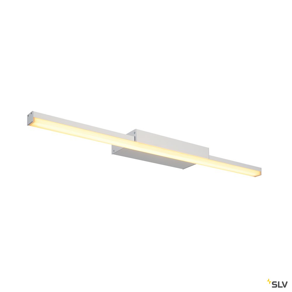 SLV GLENOS Spiegelleuchte, silber LED,3000K