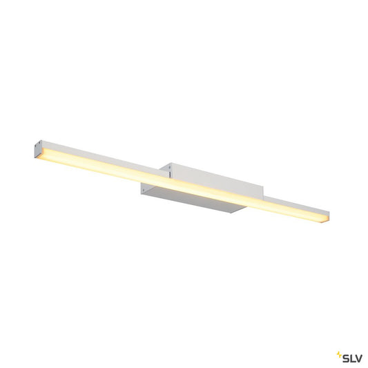 SLV GLENOS Spiegelleuchte, silber LED,3000K