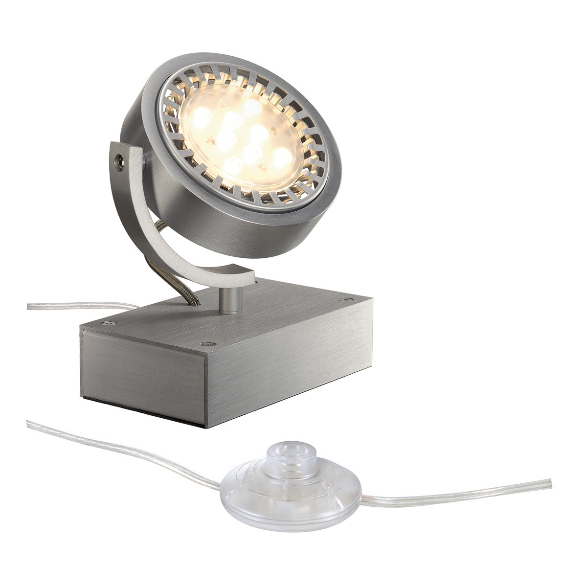 SLV KALU FLOOR 1 Standleuchte,alu gebürstet, G53, max. 50W