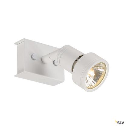 SLV PURI 1 Deckenleuchte, matt- weiss, 1xGU10, max. 1x50W, mit Decoring