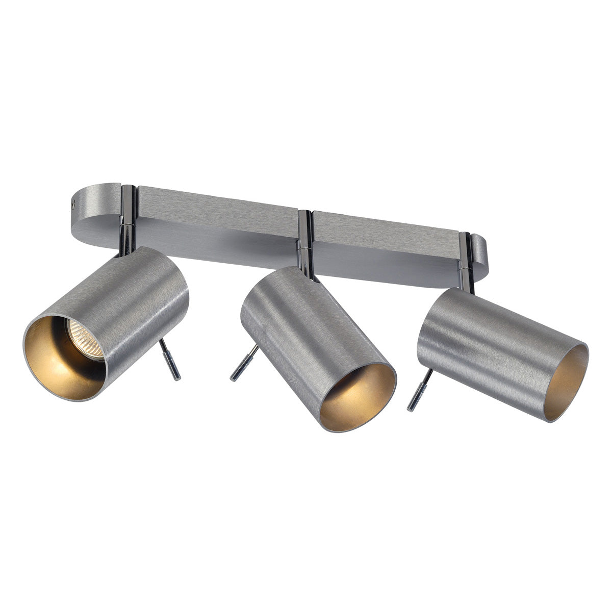 SLV ASTO TUBE III Wand- undDeckenleuchte, alu-brushed,3xGU10, max. 75W
