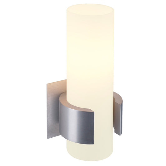 SLV DENA I Wandleuchte, alu brushed, Glas teil- satiniert, E14, max. 40W