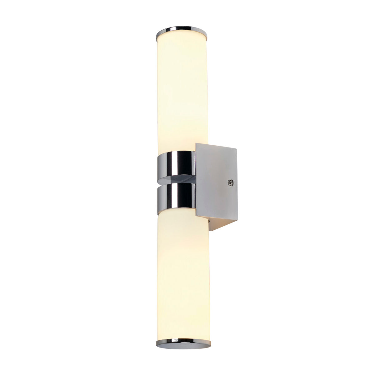 SLV CAMARA DOUBLE IP44 Wand- leuchte, chrom, 2xE14, max.60W