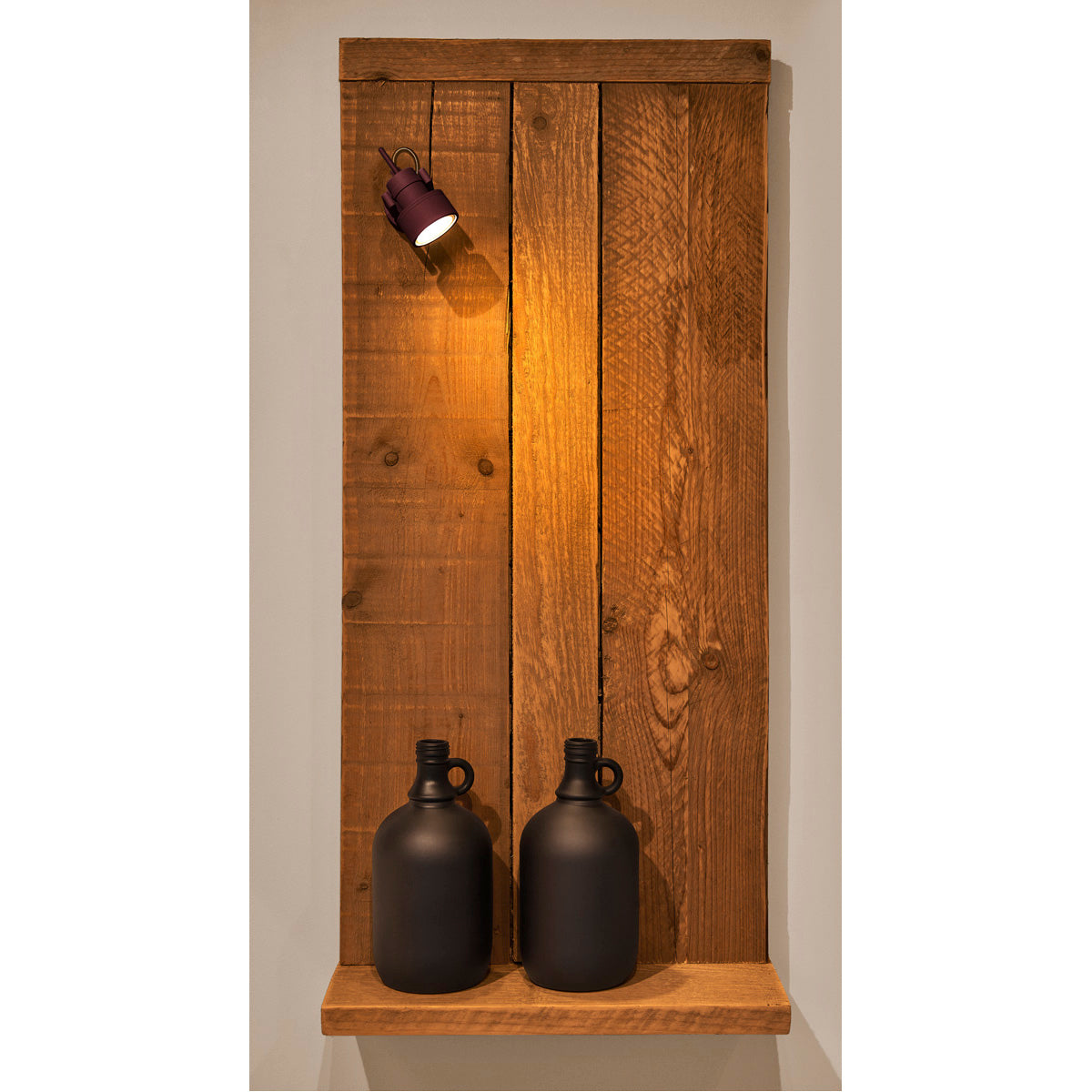 SLV INDA SPOT GU10 Wand- und Deckenleuchte, weinrot, max. 50W