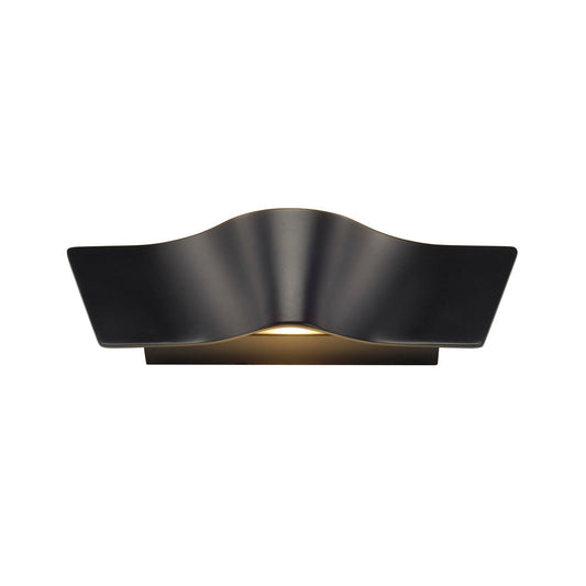SLV WAVE WALL Wandleuchte, schwarz, 2x4,5W LED, 3000K