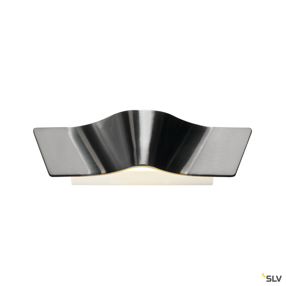 SLV WAVE WALL Wandleuchte, alu brushed, 2x4,5W LED, 3000K
