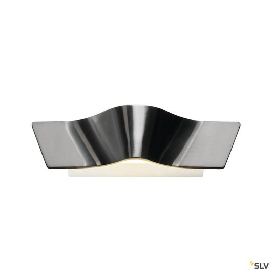 SLV WAVE WALL Wandleuchte, alu brushed, 2x4,5W LED, 3000K