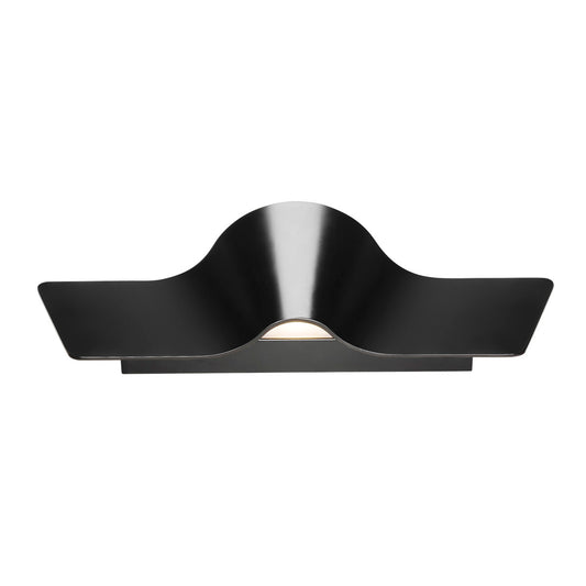 SLV WAVE WALL Wandleuchte, schwarz,2x9W LED, 3000K