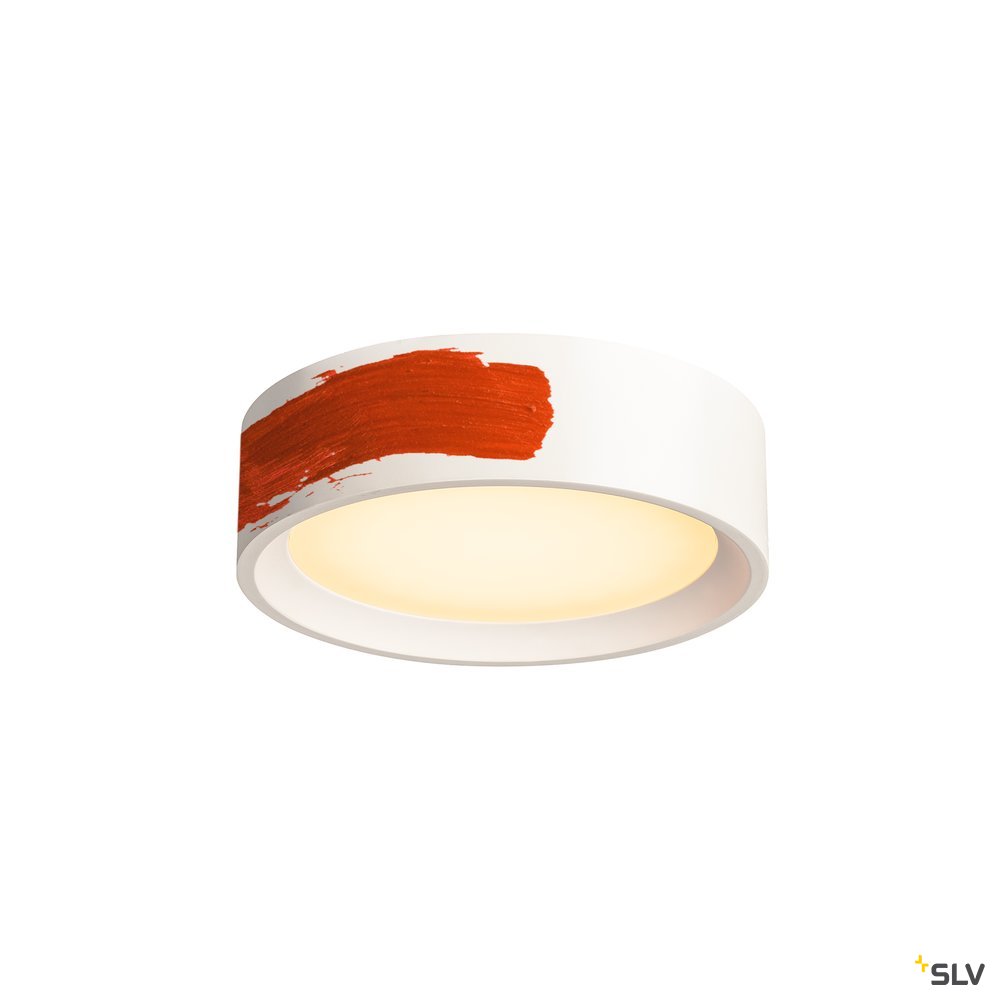SLV PLASTRA LED Deckenleuchte, weiss, 3000K
