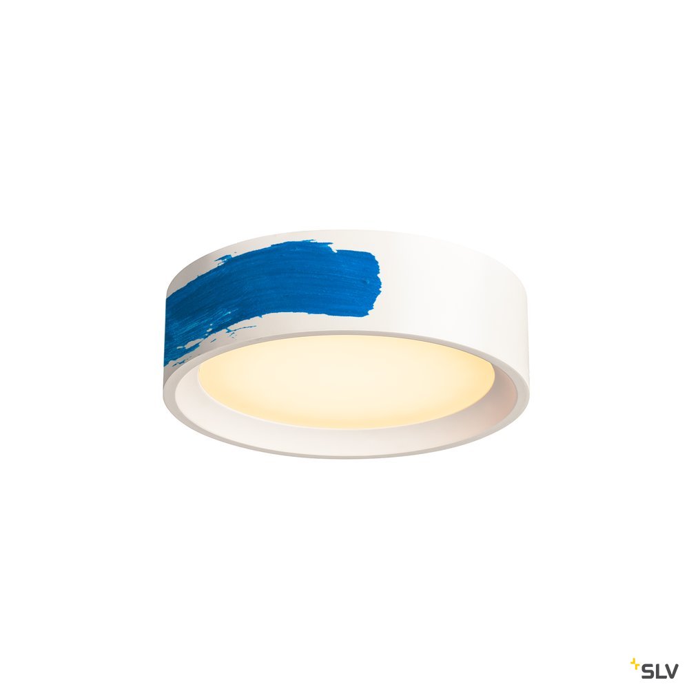 SLV PLASTRA LED Deckenleuchte, weiss, 3000K