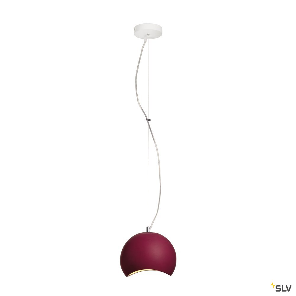 SLV PLASTRA Pendelleuchte, PD-1, weisser Gips, GX53, max. 9W