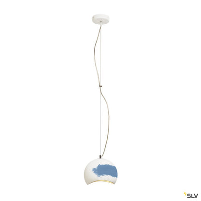 SLV PLASTRA Pendelleuchte, PD-1, weisser Gips, GX53, max. 9W