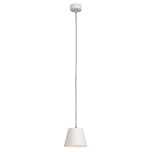 SLV PLASTRA Cone, Pendelleuchte, Gips, trapez-förmig, GX53