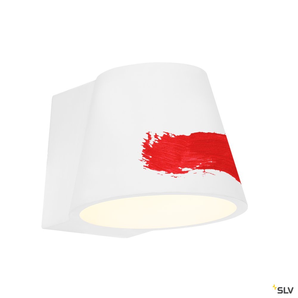 SLV PLASTER CONE SMOOTH, weiss, GX53