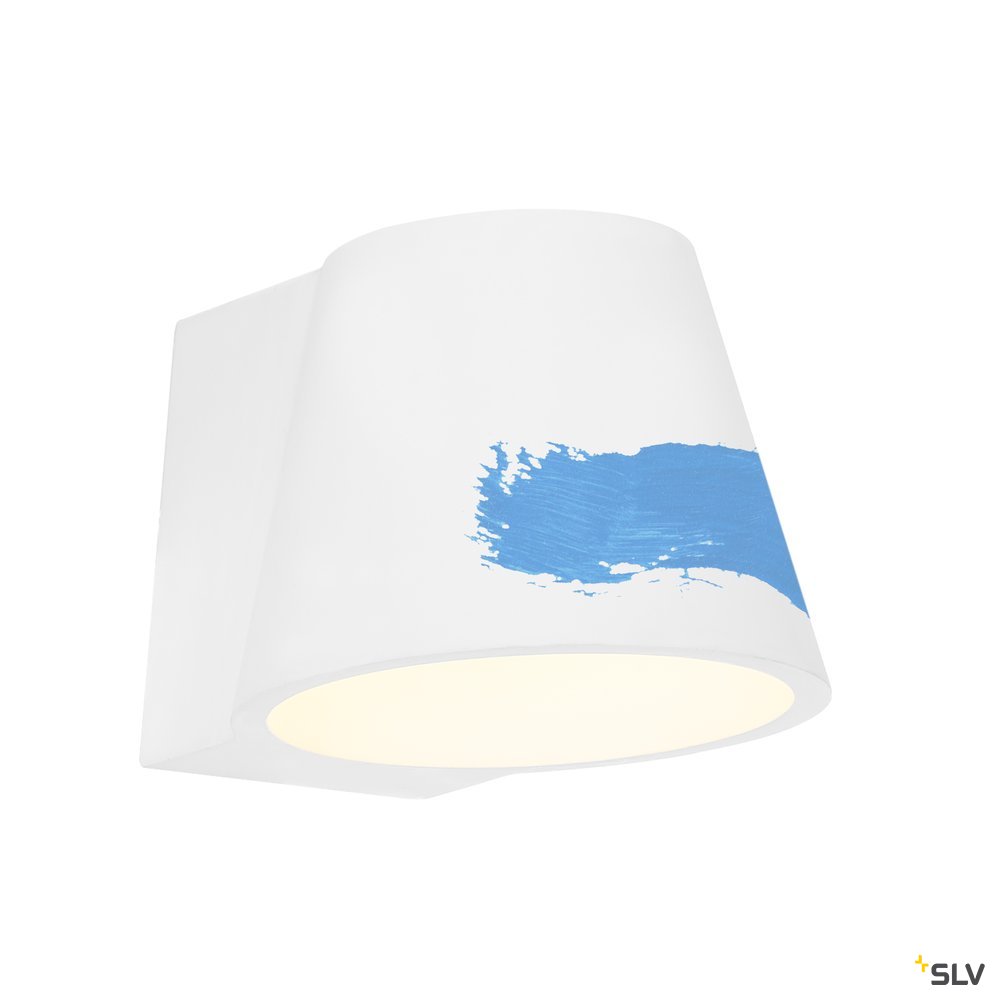 SLV PLASTER CONE SMOOTH, weiss, GX53