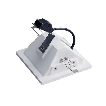 SLV PLASTRA Downlight, GU10, in- direkt, eckig, weisser Gips