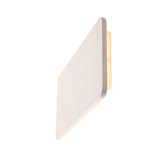 SLV PLASTRA, Wandleuchte, LED, 3000K, rechteckig, weißer Gips, L/B 60/30cm