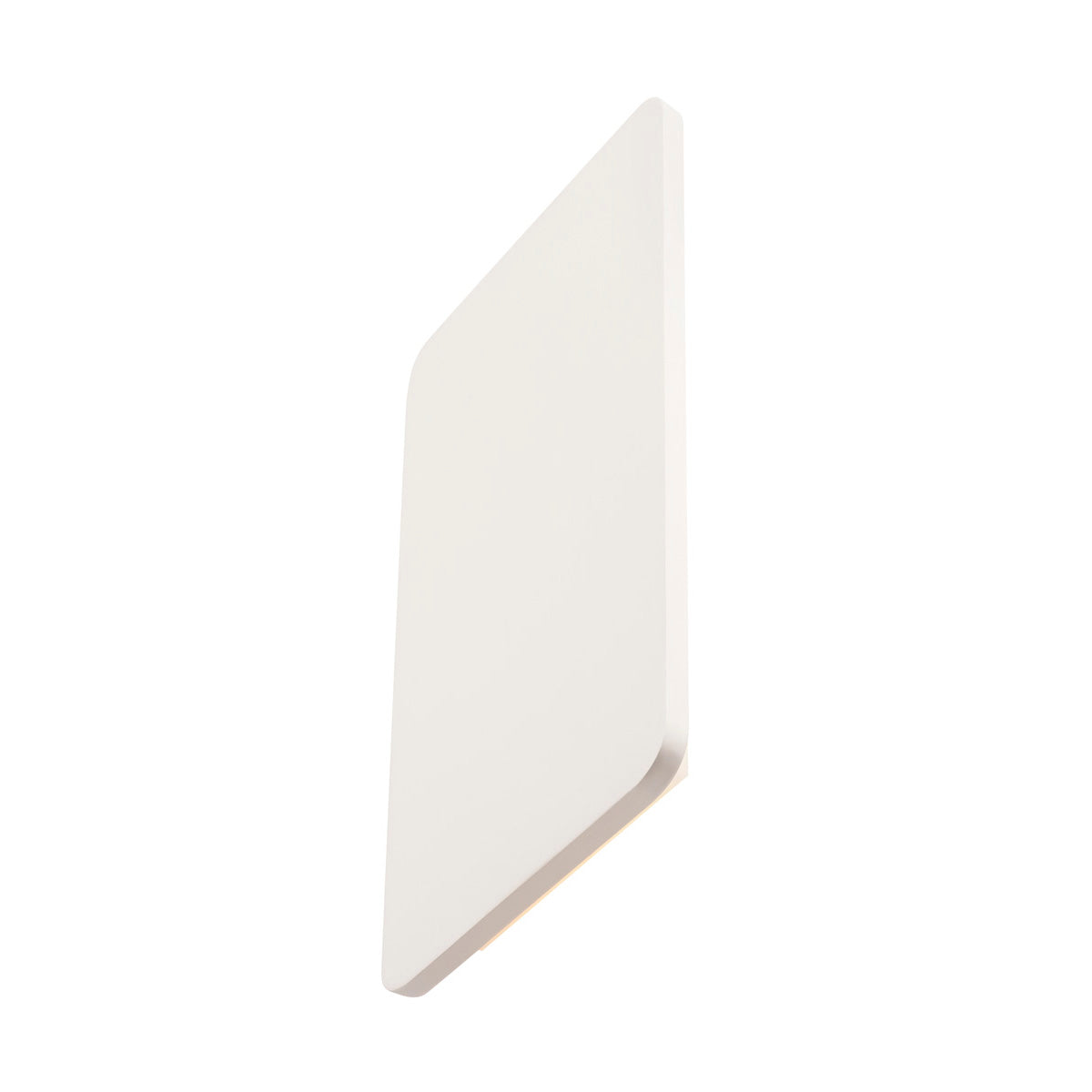 SLV PLASTRA, Wandleuchte, LED, 3000K, rechteckig, weißer Gips, L/B 60/30cm